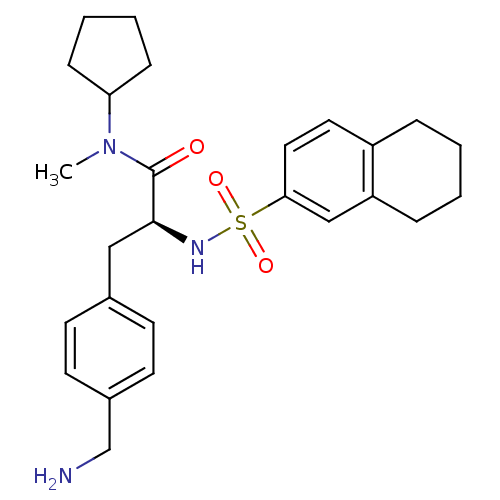 Chemical structure of BindingDB Monomer ID 50071726