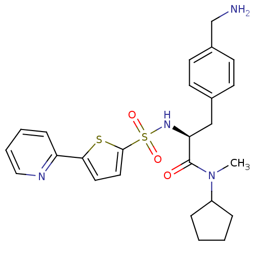 Chemical structure of BindingDB Monomer ID 50071727
