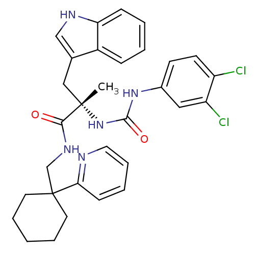 Chemical structure of BindingDB Monomer ID 50071734