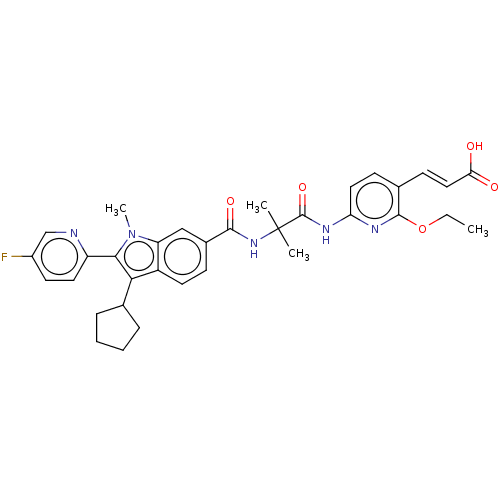 Chemical structure of BindingDB Monomer ID 50072317