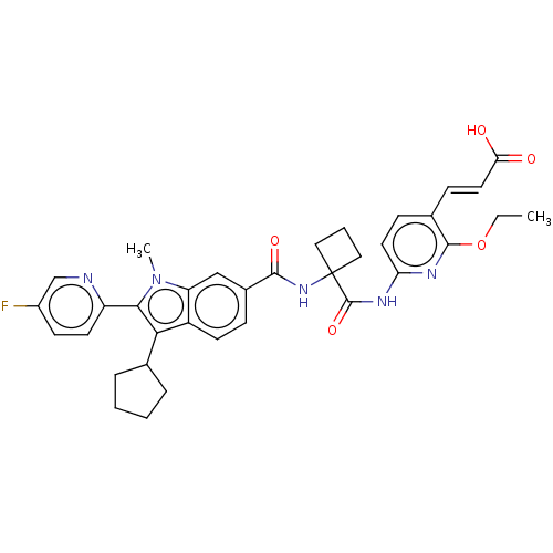 Chemical structure of BindingDB Monomer ID 50072318