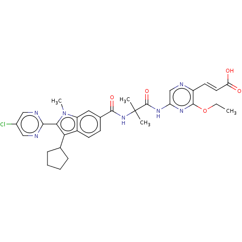 Chemical structure of BindingDB Monomer ID 50072320