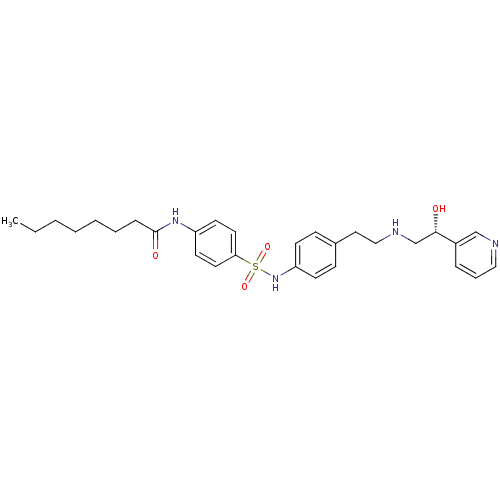 Chemical structure of BindingDB Monomer ID 50072374