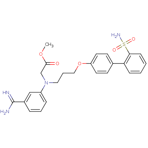 Chemical structure of BindingDB Monomer ID 50072435