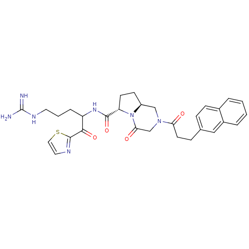 Chemical structure of BindingDB Monomer ID 50072534