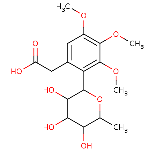 Chemical structure of BindingDB Monomer ID 50072622