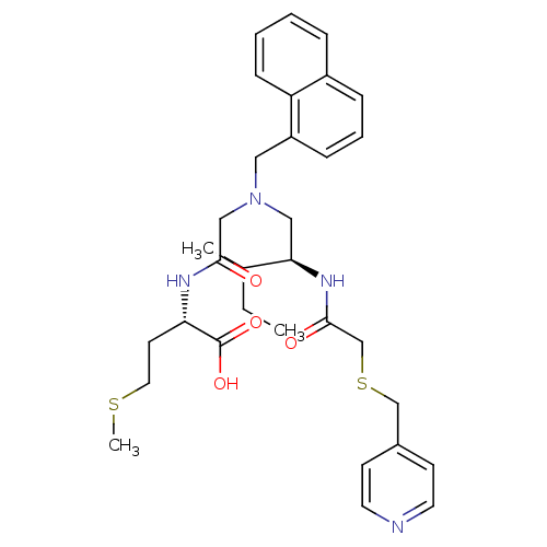Chemical structure of BindingDB Monomer ID 50072625