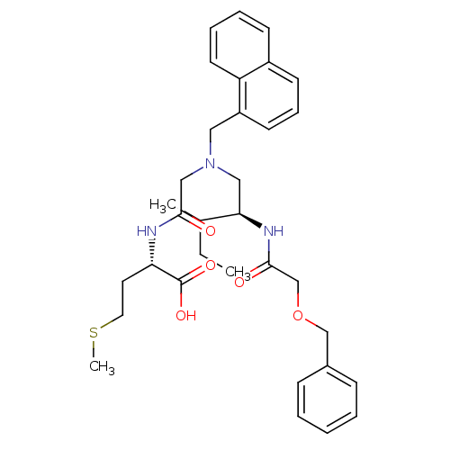 Chemical structure of BindingDB Monomer ID 50072634