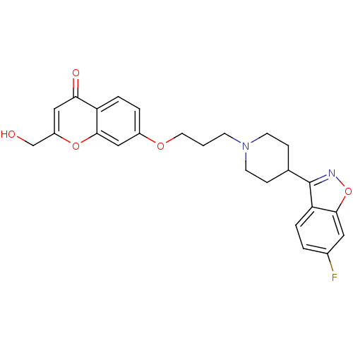 Chemical structure of BindingDB Monomer ID 50072821