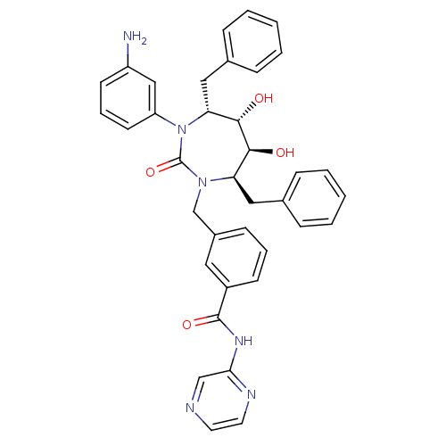 Chemical structure of BindingDB Monomer ID 50073081