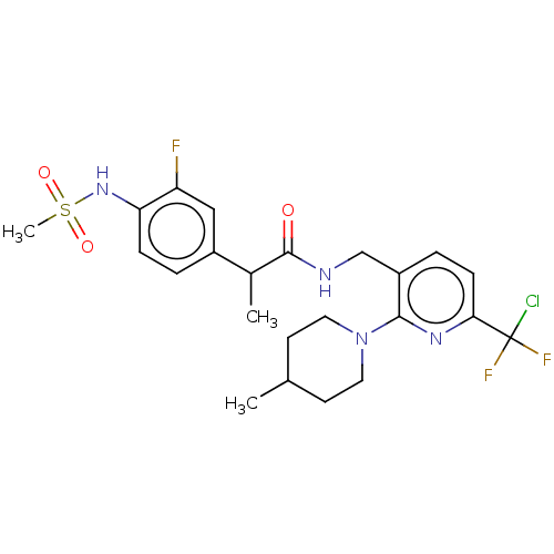 Chemical structure of BindingDB Monomer ID 50073156