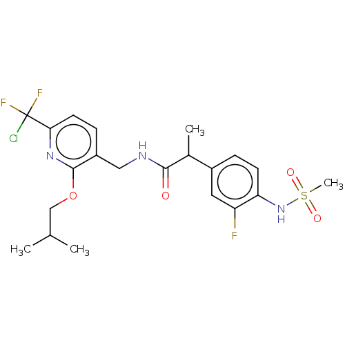 Chemical structure of BindingDB Monomer ID 50073174