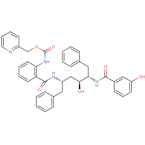 Chemical structure of BindingDB Monomer ID 50073246