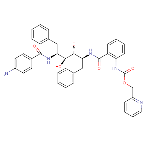 Chemical structure of BindingDB Monomer ID 50073258