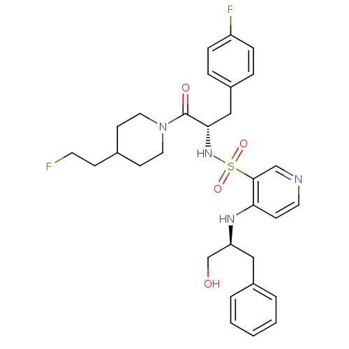Chemical structure of BindingDB Monomer ID 50073282