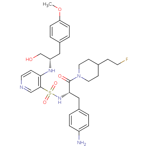 Chemical structure of BindingDB Monomer ID 50073283
