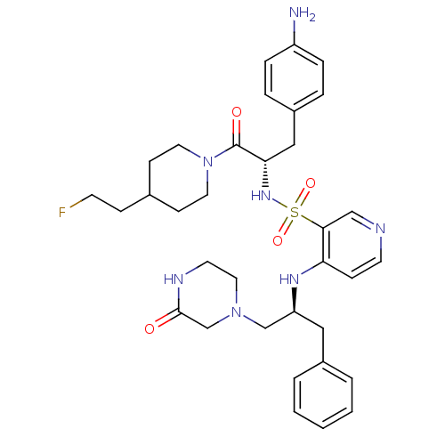 Chemical structure of BindingDB Monomer ID 50073284