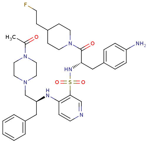 Chemical structure of BindingDB Monomer ID 50073287