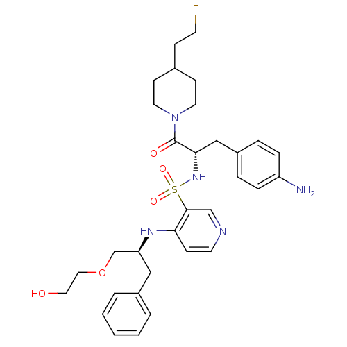 Chemical structure of BindingDB Monomer ID 50073292