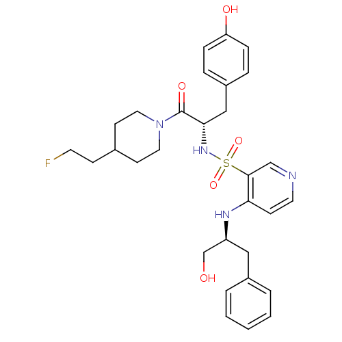Chemical structure of BindingDB Monomer ID 50073293