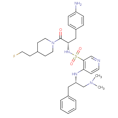 Chemical structure of BindingDB Monomer ID 50073294