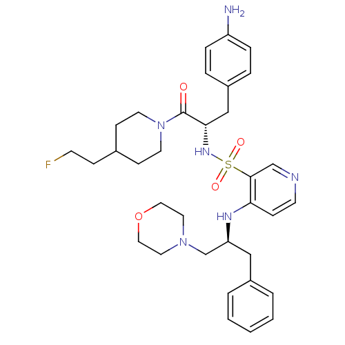 Chemical structure of BindingDB Monomer ID 50073298
