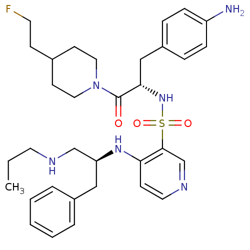 Chemical structure of BindingDB Monomer ID 50073303
