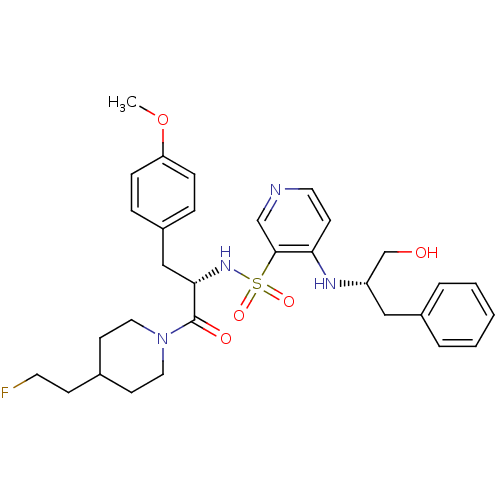 Chemical structure of BindingDB Monomer ID 50073304