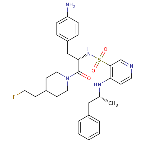 Chemical structure of BindingDB Monomer ID 50073307