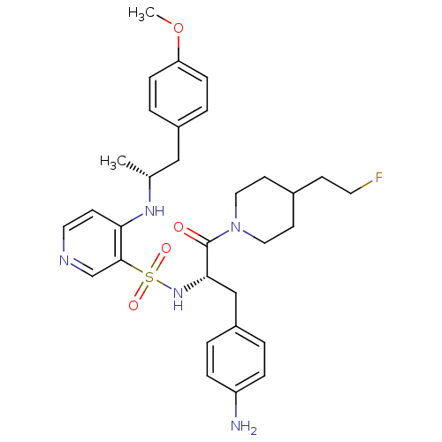 Chemical structure of BindingDB Monomer ID 50073308