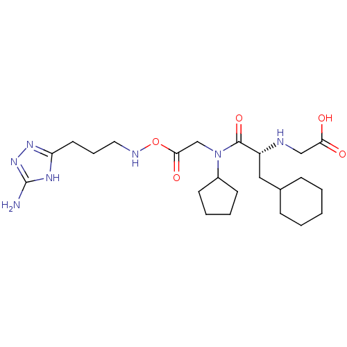 Chemical structure of BindingDB Monomer ID 50073317