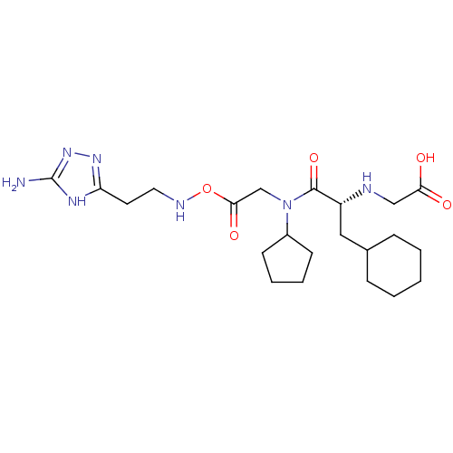 Chemical structure of BindingDB Monomer ID 50073321