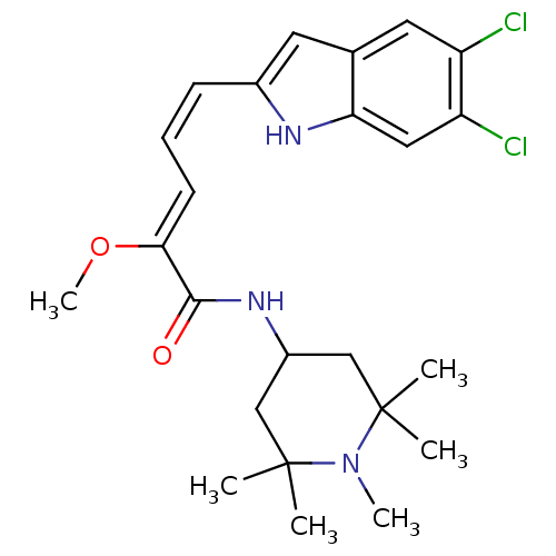 Chemical structure of BindingDB Monomer ID 50073331