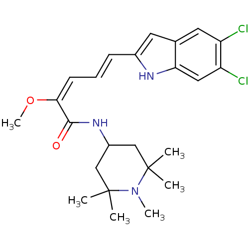 Chemical structure of BindingDB Monomer ID 50073333