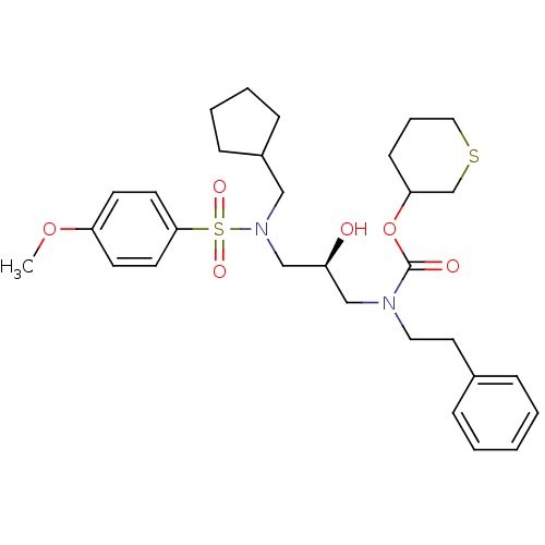 Chemical structure of BindingDB Monomer ID 50073338