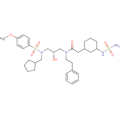 Chemical structure of BindingDB Monomer ID 50073341