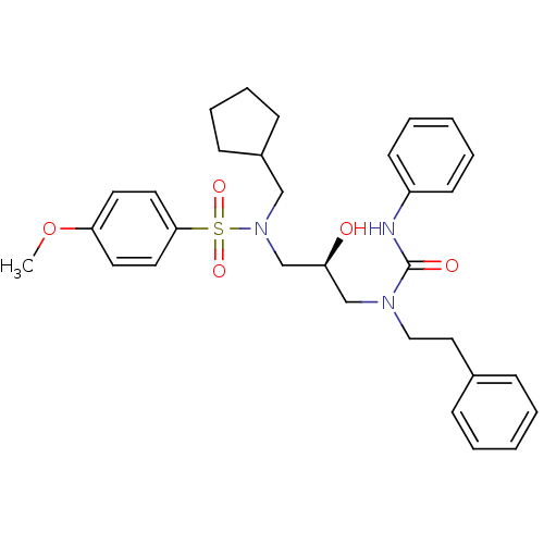 Chemical structure of BindingDB Monomer ID 50073343