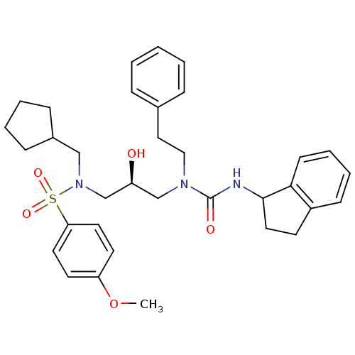 Chemical structure of BindingDB Monomer ID 50073345