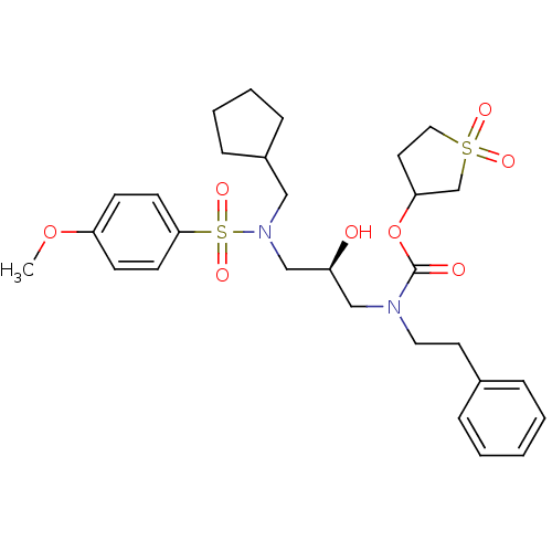Chemical structure of BindingDB Monomer ID 50073347