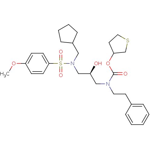 Chemical structure of BindingDB Monomer ID 50073348