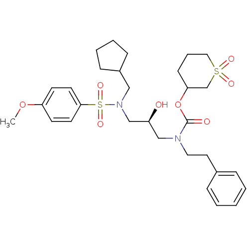 Chemical structure of BindingDB Monomer ID 50073349