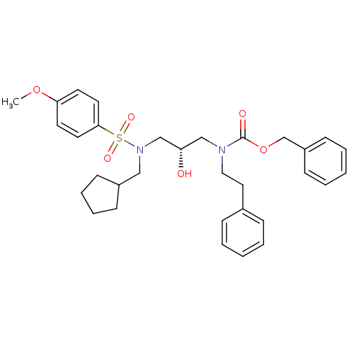 Chemical structure of BindingDB Monomer ID 50073350