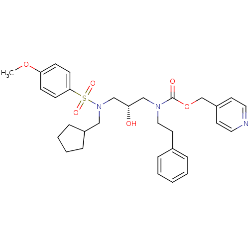 Chemical structure of BindingDB Monomer ID 50073351