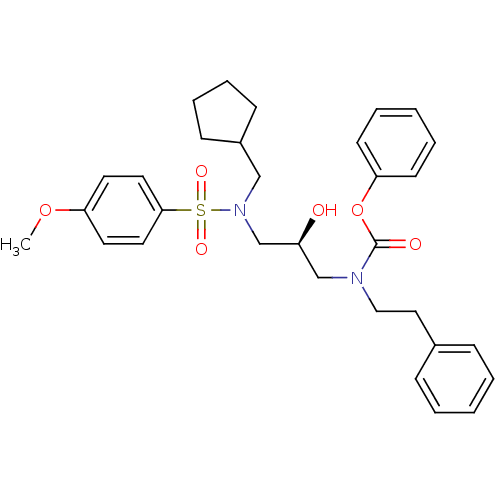 Chemical structure of BindingDB Monomer ID 50073355