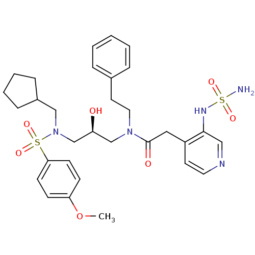 Chemical structure of BindingDB Monomer ID 50073356