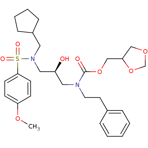 Chemical structure of BindingDB Monomer ID 50073357