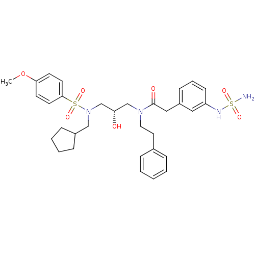 Chemical structure of BindingDB Monomer ID 50073359