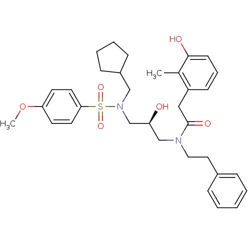 Chemical structure of BindingDB Monomer ID 50073363