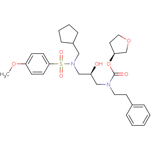 Chemical structure of BindingDB Monomer ID 50073366
