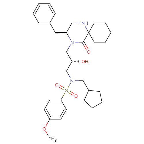 Chemical structure of BindingDB Monomer ID 50073369
